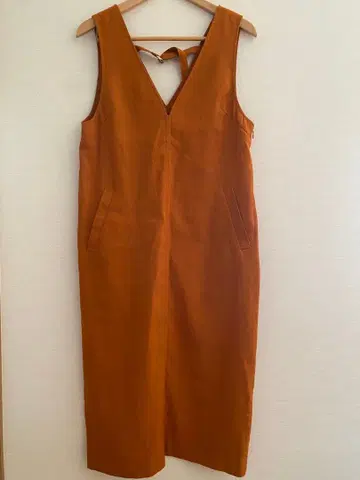 GREEN LABEL RELAXING 오렌지 원피스