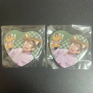 젠포지 이사쿠 난자타운 하트 캔뱃지