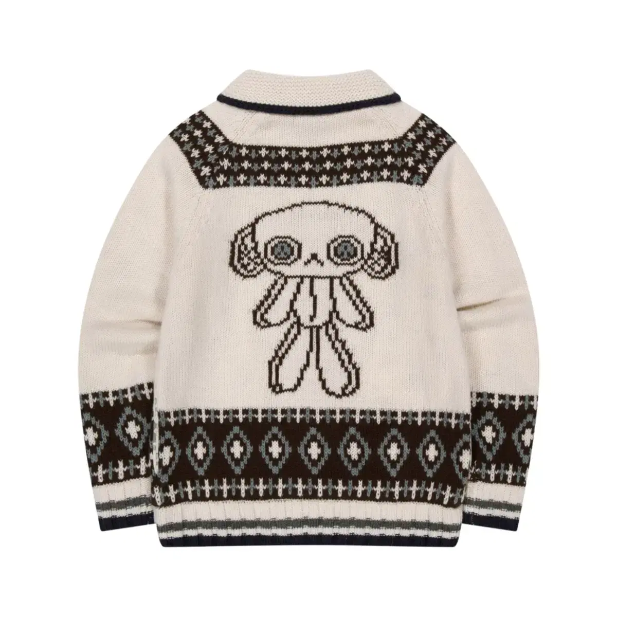 COYSEIO | 코이세이오 Koiseio Binding Cotton Jacket Ash Brown on