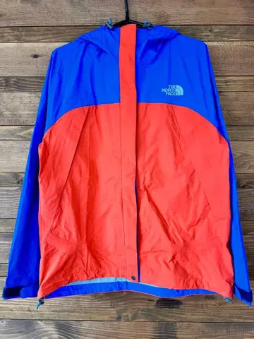 [ L ] THE NORTH FACE 마운틴 후드티 파랑 빨간색