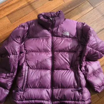 THE NORTH FACE 퍼플 다운 자켓