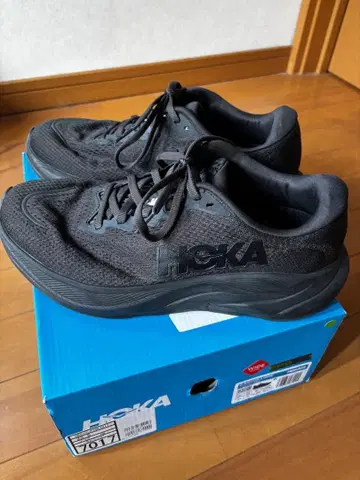 HOKA RINCON 4 WIDE 25.5cm Black