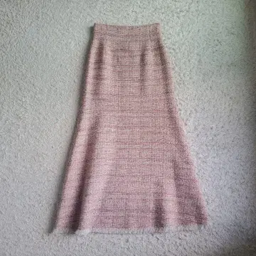 Whim Gazette 믹스 트위드 롱 스커트 36 사이즈