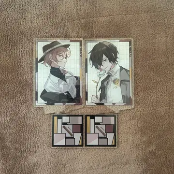 문호 스트레이독스 아크릴 스탠드 (다자이 오사무, 나카하라 츄야)