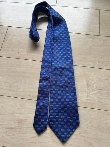 ETRO 블루 넥타이