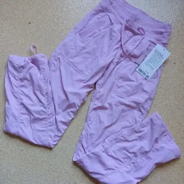 새상품 룰루레몬 Dance Studio MR Lined Pant 핑크