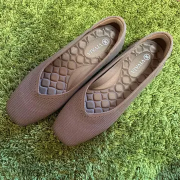 VIVAIA 플랫슈즈 22.5cm 비바이어 브라운 신발