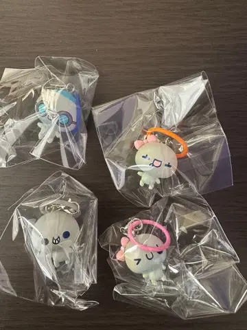 푸쿠푸쿠 아와와짱 굴러다니는 클리어 메지루시 참 4종 세트