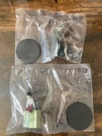 미개봉 도시전설대백과 피규어 하나코 씨 주사 남자 2체 세트 리얼 컬러