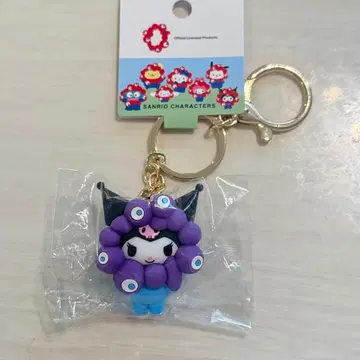 산리오 미야쿠미야쿠  입체 마스코트 키링 쿠로미