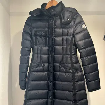 Moncler 블랙 롱 다운 자켓
