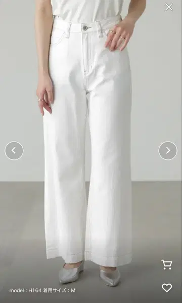 [ 새상품급 ] FREE'S MART 베이직 와이드 데님 팬츠