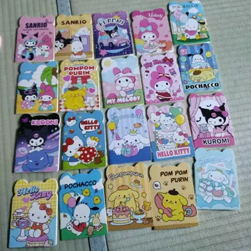 산리오 메모장 미니 노트 묶음 판매