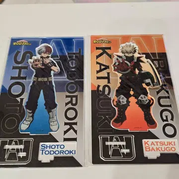 토도로키 쇼토 바쿠고 카츠키 아크릴 스탠드 2점 세트