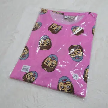 [새상품 XL] 시무라 켄 이상한 아저씨 파자마 T셔츠 팬츠 상하의 세트