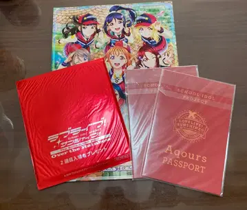 러브 라이브 선샤인 영화 팜플렛 입장자 혜택