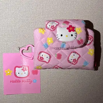 카드&코인 케이스 헬로키티 모두의 퀼트 카드 케이스 산리오