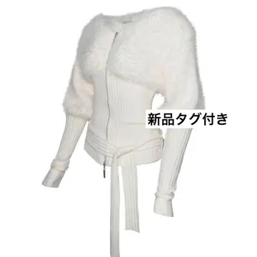 THEREDTHREAD S contrast zip knit