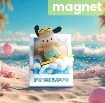 포차코 굿즈 세트 서핑 일광화상 키링 핀 배지