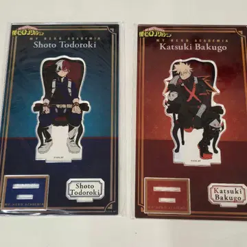 아크릴 스탠드 토도로키 쇼토 바쿠고 카츠키 2체 세트