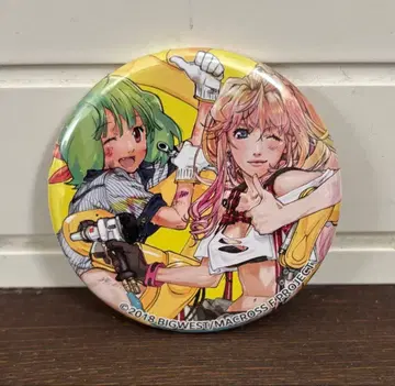 마크로스 F 올타임 베스트 특전 자켓 캔뱃지 [ good job ]