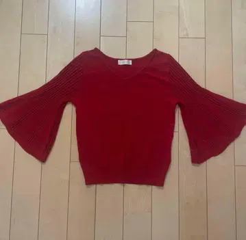 And Couture 앙데팡당 빨간 니트