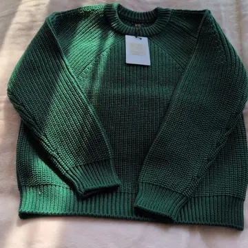 BATONER 그린 긴팔 스웨터 새상품 바토너