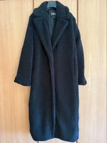 ZARA 보아 롱 코트