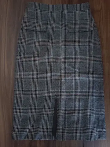 택 포함 새상품 Spick & Span W 포켓 트위드 타이트 스커트