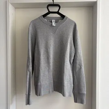 LOOPWHEELER 루프 휠러 빔즈 맨투맨 L 라이트 그레이