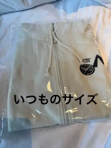 SnowMan 언제나의 사이즈 L 후드티