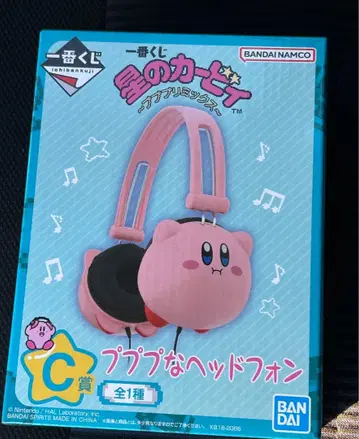 제일복권 별의 커비 푸푸푸 헤드폰 헤드폰 헤드폰 C상