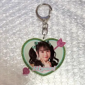 요시카와 히요리 조장 복권 하트형 키링