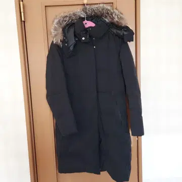 미즈사와 다운 퍼 포함 다운 자켓 블랙 컬러