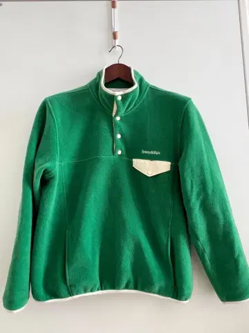 Sporty & Rich 그린 플리스 상의