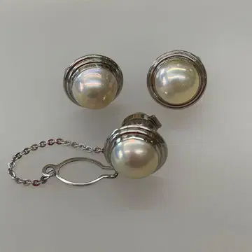 K14WG 마브가이 커프스 세트 앤티크