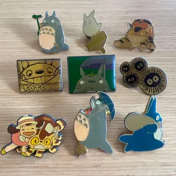 토토로 핀 배지 세트