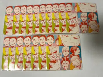 하이큐 아트 코스터 카라스노 고교 17장