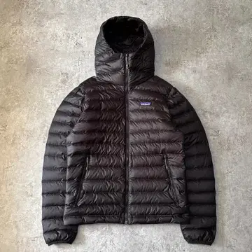 컨디션 최상 파타고니아 다운 스웨터 후디 다운 자켓 S 블랙