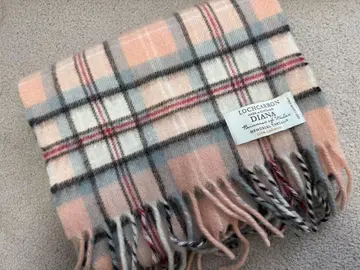 로캐론 머플러 캐시미어 캐시미어 100% 핑크