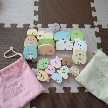 스미코구라시 작은 나무 블록