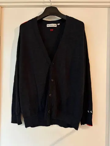 완판템 UNIQLO 안야 힌드마치 V넥 가디건 XL