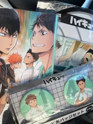 하이큐 제일복권 아오바죠사이 세트