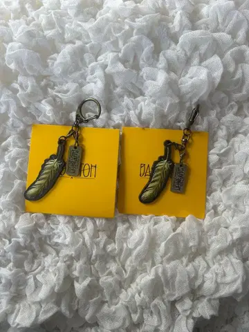 Mrs. GREEN APPLE 바벨 후지사와 료카 깃털 키링