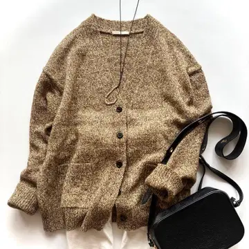 새상품급 플라주 eleven knit 가디건 니트 모헤어 실크 혼방