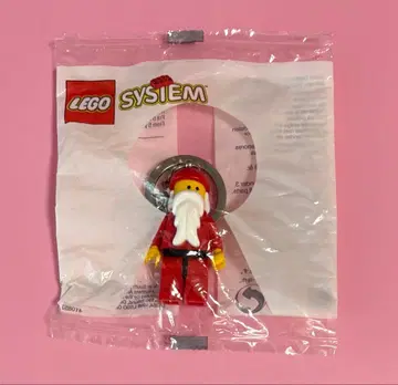LEGO SYSTEM 산타 미니 피규어 키링 포함