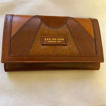 THE BRIDGE 가죽 장지갑 브라운 가격 인하 가능