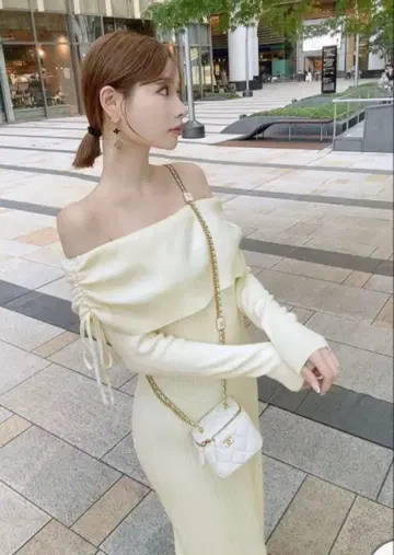 [ 미사용 새상품 ] Rady 니트 롱 원피스