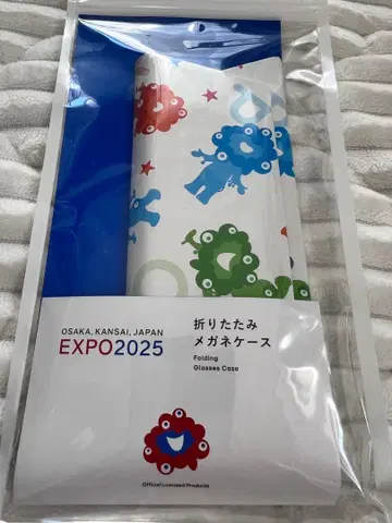 [ 미사용 새상품 ] 완판 오사카 만박 미야쿠미야쿠 접이식 안경 케이스