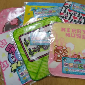 커비 타월 전 6종 컴플리트 세트 훼미리마트 제일복권